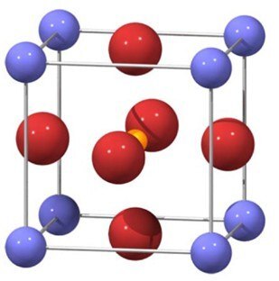 Inorganic perovskites of the shown ABX3 crystal structure are prepared by solid-state methods for their attractive properties.