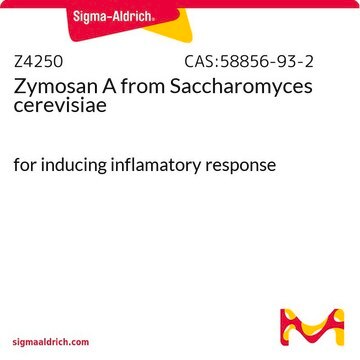 Zymosan A from Saccharomyces cerevisiae for inducing inflamatory response