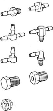 Aldrich&#174; tube fitting kit for tubing i.d., 1/8&#160;in.