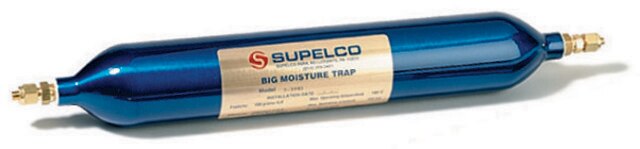 Molecular Sieve 5A Moisture Trap volume 750&#160;cc, 1/4&nbsp;in. fitting