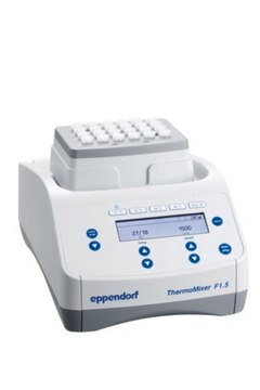 Eppendorf&#174; ThermoMixer&#174; F1.5 with thermal block for 24 reaction vessels 1.5 mL, AC/DC input 230 V, 50/60 Hz (GB)