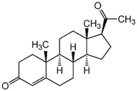 Progesterone Steroid hormone secreted by the corpus luteum during the latter half of the menstrual cycle.