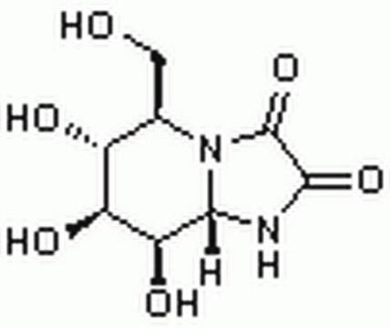 Kifunensin, Kitasatosporia kifunense A potent alkaloid inhibitor of mannosidase I.