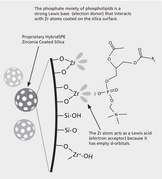 HybridSPE&#174;-Phospholipid Bed wt. 100&#160;mg, volume 3&#160;mL, pk of 54 ×