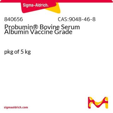 Probumin&#174; Bovine Serum Albumin Vaccine Grade pkg of 5&#160;kg