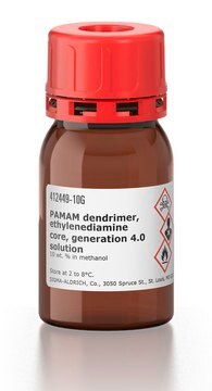 PAMAM-Dendrimer mit Ethylendiamin-Kern, Generation 4,0 -Lösung 10&#160;wt. % in methanol