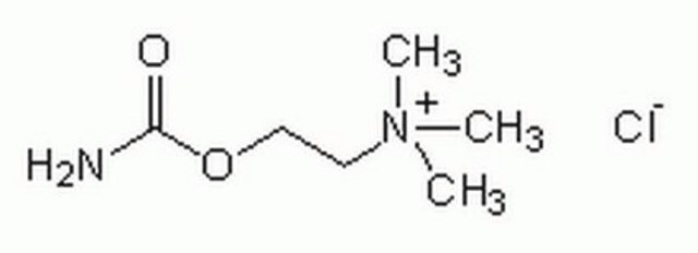 Carbachol An unsubstituted carbamoyl ester that acts as an agonist for nicotinic and muscarinic acetylcholine receptors.