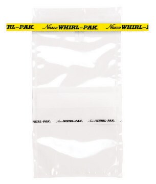 Whirl-Pak&#174; Flat Wire, Write-On Bag 532&#160;mL capacity(18 oz)