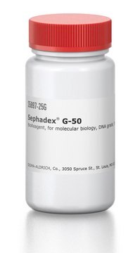 Sephadex&#174; G-50 BioReagent, for molecular biology, DNA grade, fine