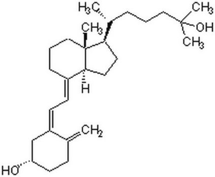 Vitamin&nbsp;D&#8323;, 25-Hydroxy-&nbsp;– CAS 19356-17-3&nbsp;– Calbiochem Metabolite of vitamin D3 via a single cytochrome P450-mediated hydroxylation.