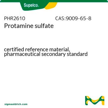 Protaminsulfat certified reference material, pharmaceutical secondary standard