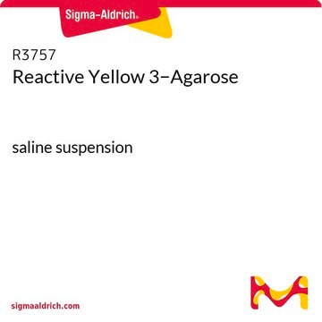 Reactive Yellow 3&#8722;Agarose saline suspension