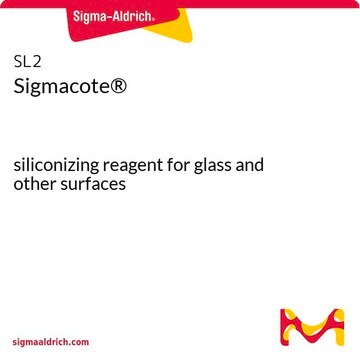 Sigmacote&#174; siliconizing reagent for glass and other surfaces