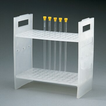 Polypropylengestell für NMR-Röhrchen Holds 72 x 3 mm tubes