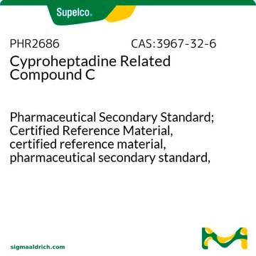 Cyproheptadin-verwandte Verbindung C Pharmaceutical Secondary Standard; Certified Reference Material, certified reference material, pharmaceutical secondary standard, pkg of 50&#160;mg