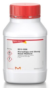 Murashige and Skoog Basal Medium powder, suitable for plant cell culture