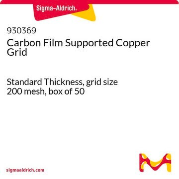 Carbon Film Supported Copper Grid Standard Thickness, grid size 200&#160;mesh, box of 50