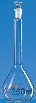 BRAND&#174; BLAUBRAND&#174; Messkolben, Glasstopfen, transparent volume 5,000&#160;mL, accuracy: 1.2&#160;mL, neck joint: ST/NS 34/35