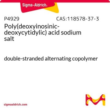 Poly(deoxyinosinic-deoxycytidylic) acid sodium salt double-stranded alternating copolymer