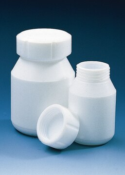 BRAND&#174; wide-mouth bottles with screw cap, PTFE capacity 100&#160;mL