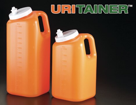 Urisafe&#174; urine collection container size 24 Hour, volume 3&#160;L