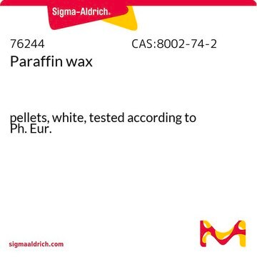 Paraffin wax pellets, white, tested according to Ph. Eur.