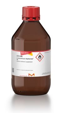 &#969;-Aminohexyl-Sepharose&#8482; 4B aqueous ethanol suspension