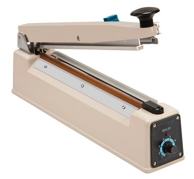 Bag heat sealer with cutter AC/DC input 220&#160;V / 230&#160;V AC, Schuko plug