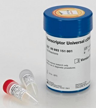 Transcriptor Universal cDNA Master sufficient for 100&#160;reactions, suitable for cDNA synthesis, suitable for RT-PCR, suitable for RT-qPCR