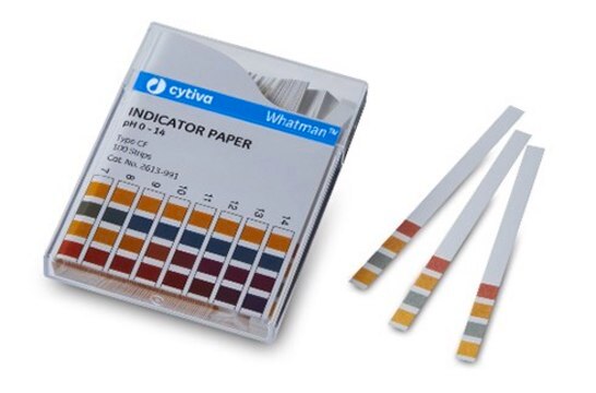 Whatman&#174; Panpeha&#8482; pH indicator strips pH range 0 to 14, bleeding, 200/pk