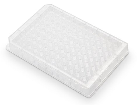 Multiscreen&#174; 96 well Plate, solid bottom U-bottom natural polypropylene plate, non-sterile, pkg of 100&#160;plates