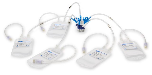 NovaSeptum&#174; GO Preloaded System with High Purity Bag, 5-port sterile; &#946;-irradiated