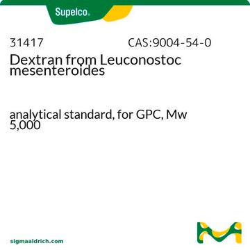 Dextran aus Leuconostoc mesenteroides analytical standard, for GPC, Mw 5,000