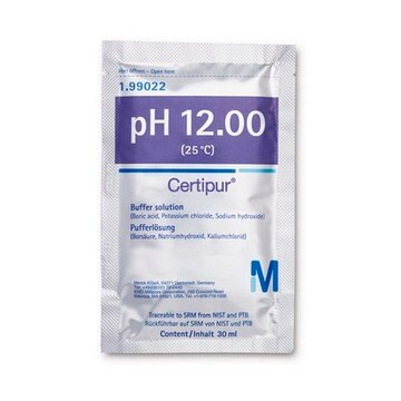 Buffer Solution (di-sodium hydrogen phosphate/sodium hydroxide) traceable to SRM from NIST und PTB pH 12.00 (25&#176;C) Certipur&#174;