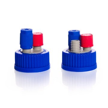 Duran&#174; GL 45 connection system caps and accessories insert for hose connection screw cap GL 14, 6.0 mm