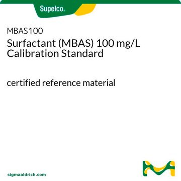 Surfactant (MBAS) 100 mg/L Calibration Standard certified reference material