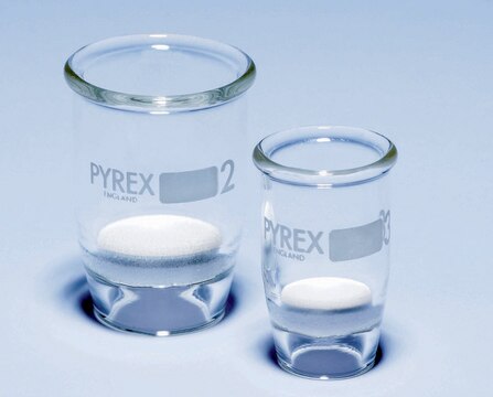 Pyrex&#174; Gooch crucible 10&#160;mL, disc diam. 20&#160;mm, porosity grade 2