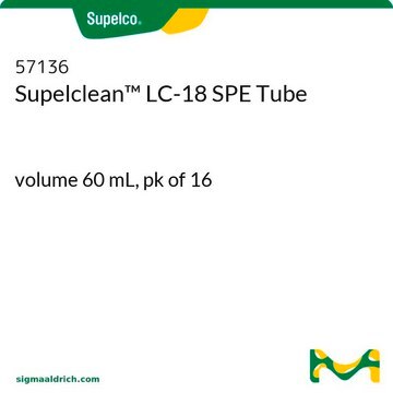 Supelclean&#8482; LC-18 SPE-Röhrchen volume 60&#160;mL, pk of 16