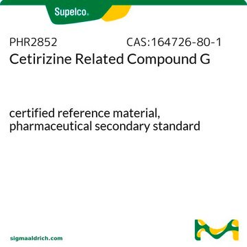 Cetirizine Related Compound G certified reference material, pharmaceutical secondary standard