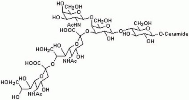 Gangliosid GD2, Disialo, menschliches Gehirn Ganglioside GD&#8322;, Disialo, Human Brain, CAS 65988-71-8, is a highly purified sialic acid-containing glycolipids that is useful as markers of various cell types and antigens.