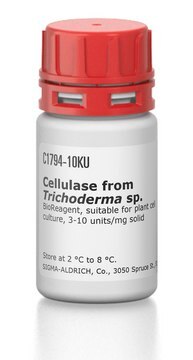 Cellulase aus Trichoderma sp. BioReagent, suitable for plant cell culture, 3-10&#160;units/mg solid