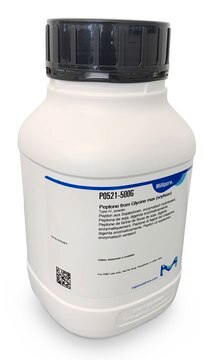 Pepton aus Glycine max (soybean) Type IV, powder, Component of microbiological growth media