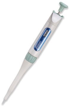 Pearl&#8482; Pipette adjustable, volume 0.5-10&#160;&#956;L, light blue, single-channel