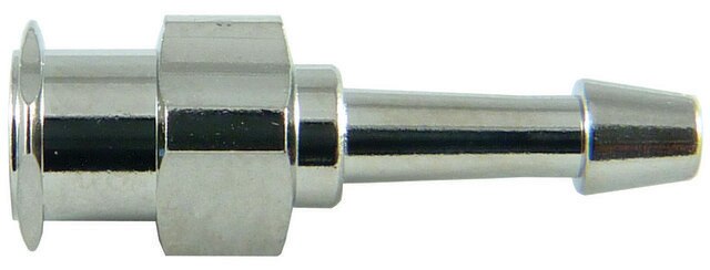 Luer-to-Tubing Connector female Luer to hose end, for tubing i.d., 1/16 &#8209; 3/32&#160;in., nickel plated