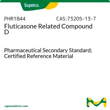 Fluticasone Related Compound D Pharmaceutical Secondary Standard; Certified Reference Material