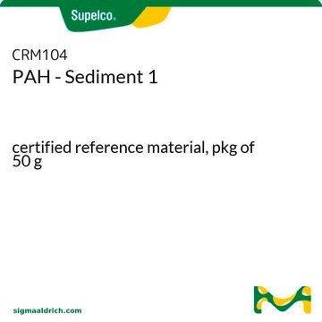 PAH&nbsp;– Sediment 1 certified reference material, pkg of 50&#160;g