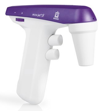 BRAND&#174;, accu-jet&#174; S pipette controller amethyst, AC/DC input 100 - 240 V, 50 - 60 Hz, universal plug set