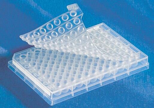 Corning&#174;-Deep-Well-Platte mit 96 Wells, Polypropylen V-bottom clear, polypropylene, bag of 10 ×, non-sterile, lid: no