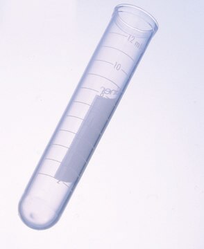 Greiner culture tubes 14 mL round bottom culture tube, polypropylene, sterile, w/ graduation, w/ snap (vent) cap