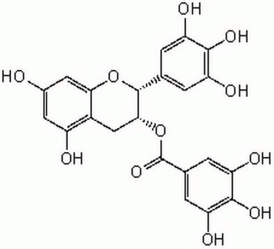 (&#8211;)-Epigallokatechingallat One of the main polyphenolic constituents of green tea that exhibits potent antitumor, anti-inflammatory, and antioxidant properties.